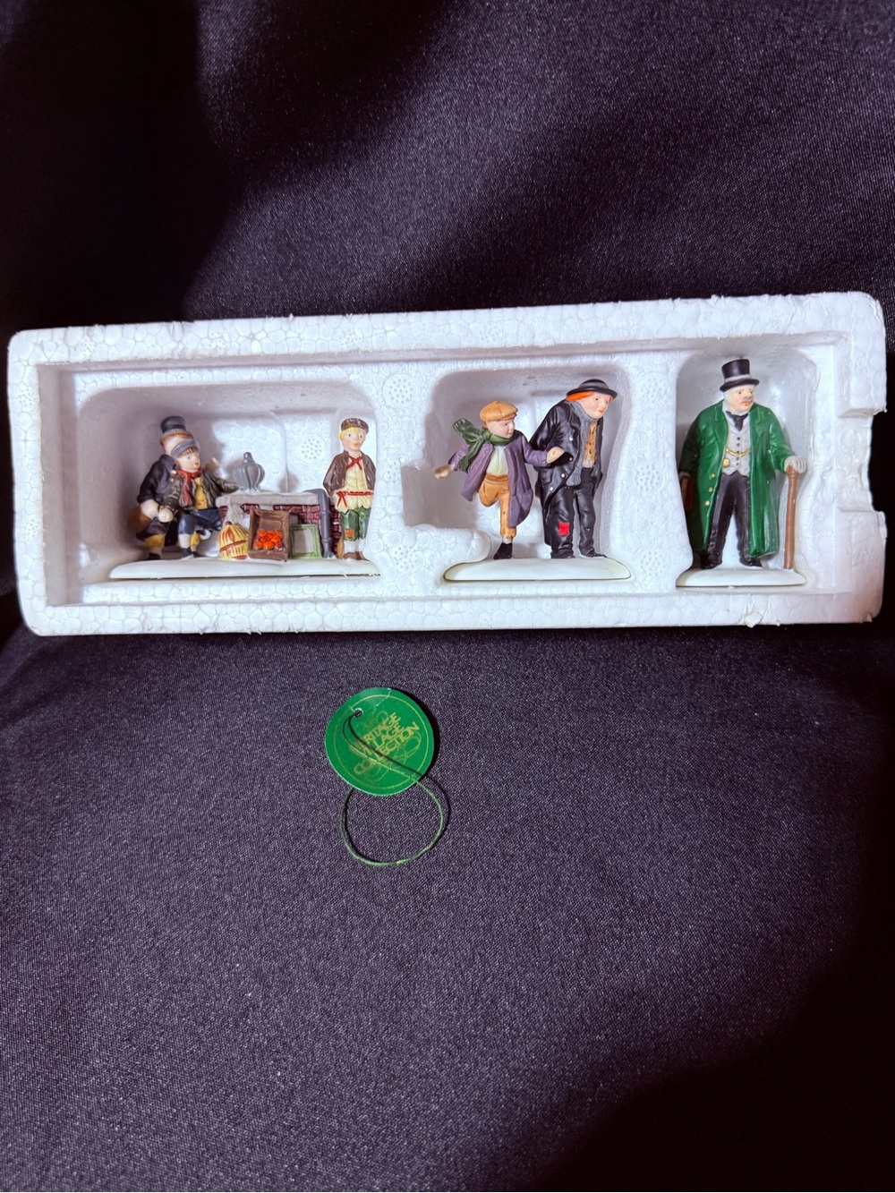 Christmas Village Figurine Set - Oliver Twist set of 3